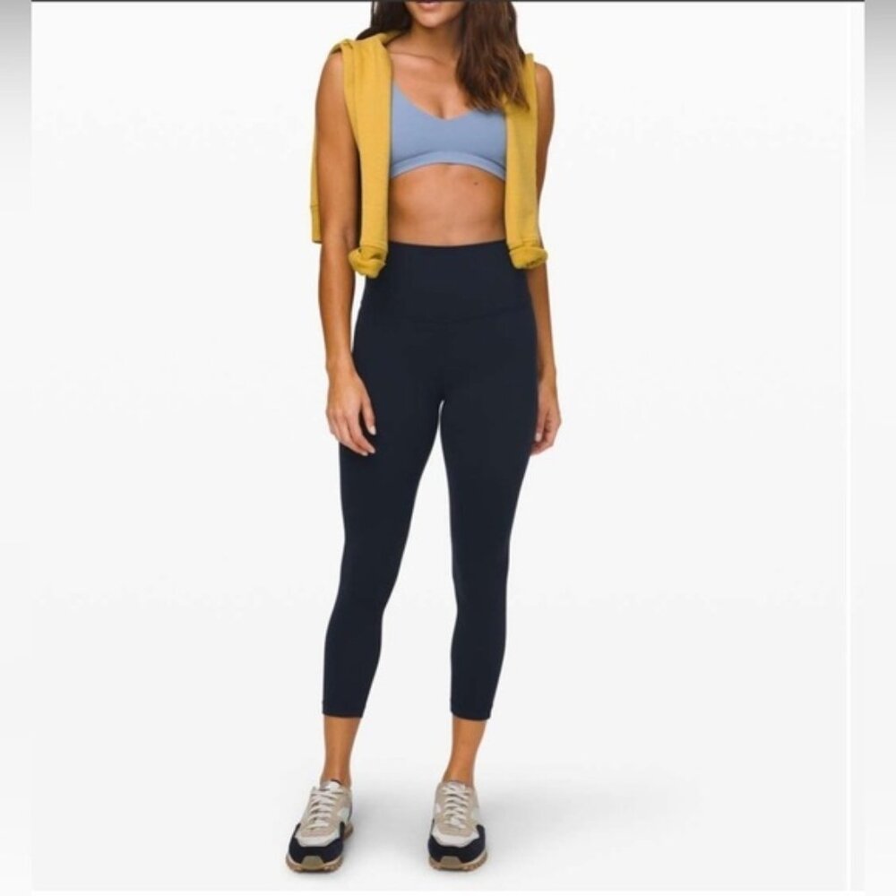 Lululemon Align Crop 23True Navy Size 4